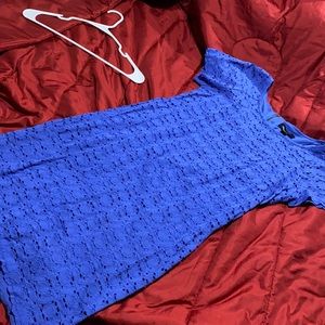 RN Studio Baby Blue Lace dress